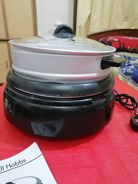 Rusel Hobs Electric Non-Stick Multi Cooker, Imported 2