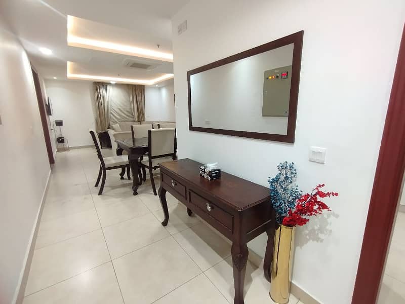 Furnished 2 Bedroom Fully Luxury Apartment available For Rent Gold Crest Mall And Residency Dha Phase 4 4