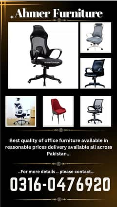 Computer Chairs/Revolving Chairs/office Chairs/Visitor Chairs