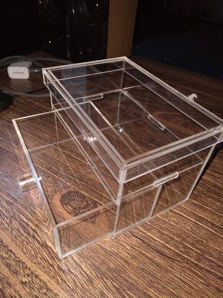 Acrylic boxes Costmize Sizes Available 3