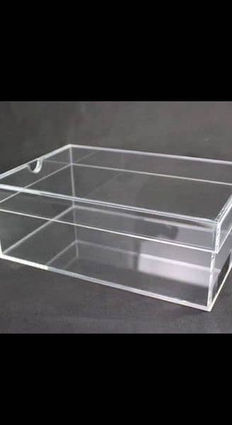 Acrylic boxes Costmize Sizes Available 9