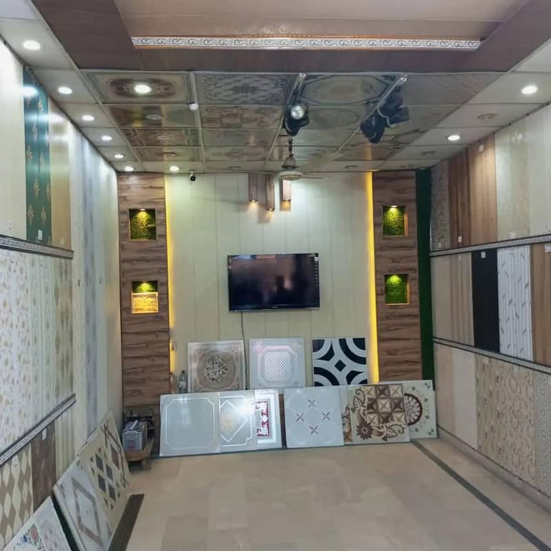 Pvc wall panels / Wpc panel/ wallpaper/ vinyl flooring /False ceiling 7