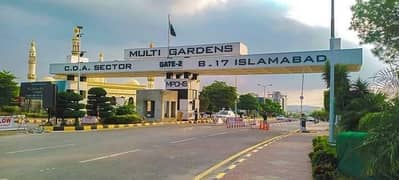 1 Kanal residential plot available for sale in Sactor B-17 Mpchs c1 Islamabad