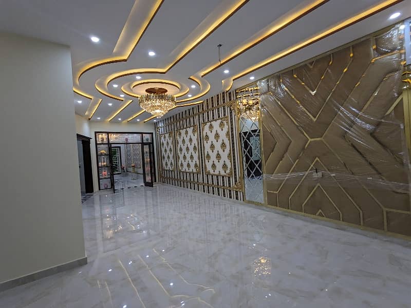 10 MARLA BRAND NEW FIRST ENTERY VIP LUXERY LEATEST ULTRA MODERN STYLISH House available for sale in johertown lahore on main 65 fit road by fast property services real estate and builders lahore 41