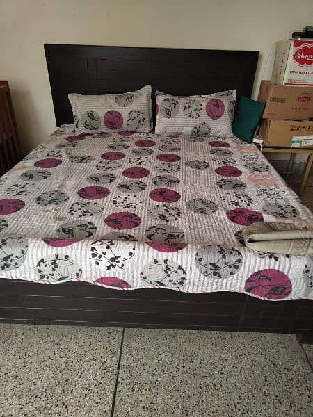 king size bed for sale with mattress 0