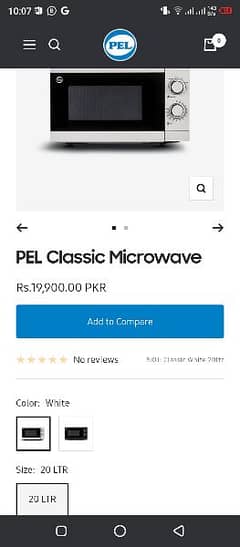 Urgent sell PEL microwave oven