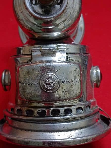 Antique Bicycle Lamp . Lucas Calcia Major 17