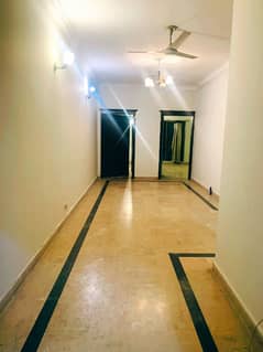 F-11 Markaz 2 Bed With Attached 2 Bath Tv Lounge Kitchen Car Parking Un-Furnished Apartment Available For Rent