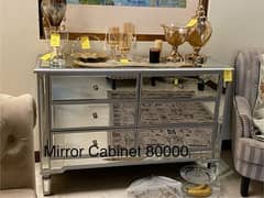 Imported Mirrored cabinet