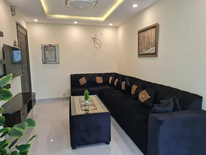 One Bed Furnished Apartment Available For Rent In Sector C Bahria Twn 6