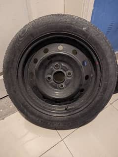 Vitz Spare Tyre with Rim 0