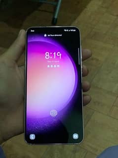 Samsung S23+ dual sim Approved with complete box lavender colour 0