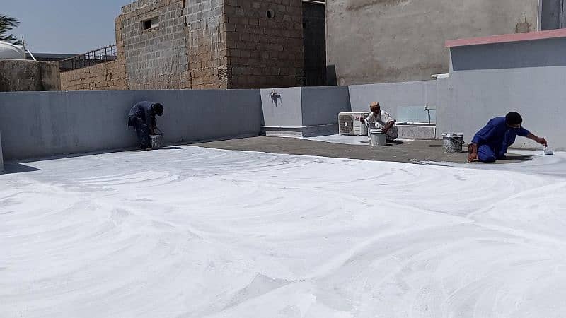 Roof Waterproofing Services Roof Heat-Proofing Bathroom Leakage Wall 6