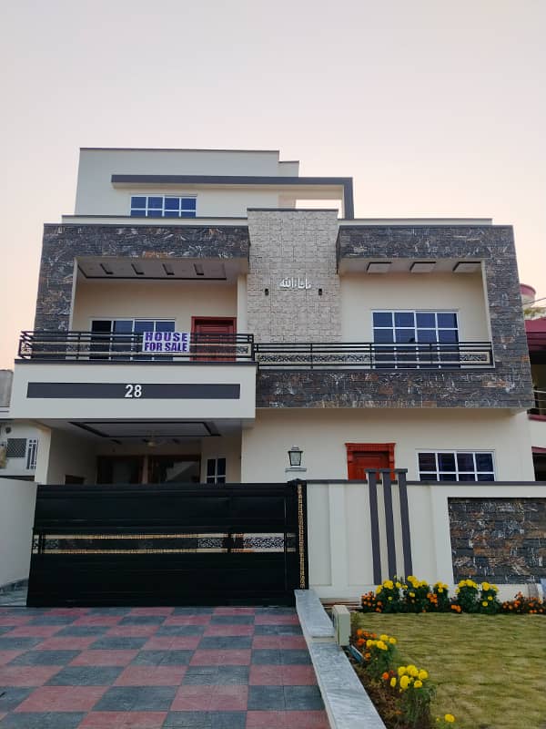 Brand New, 35x70, Double Road House for Sale with 6 Bedrooms in G-13, Islamabad 1