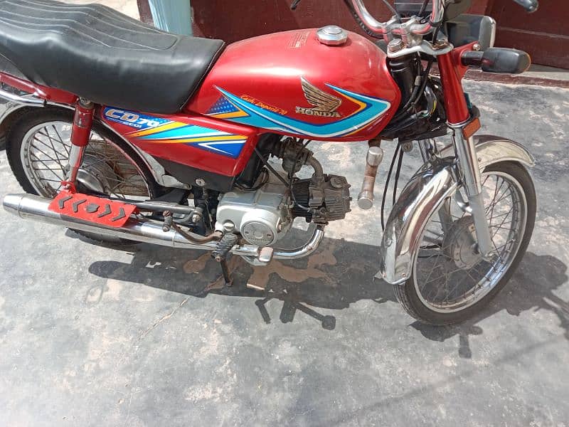 03052526348 bike Honda cd70 Gunian condition for sale 5