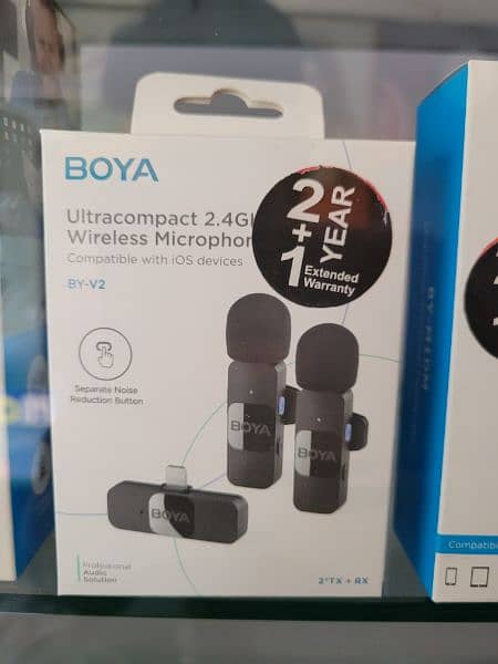 Boya Wireless Dual Mic V1, V10, V2, V20 0324-9107656 0