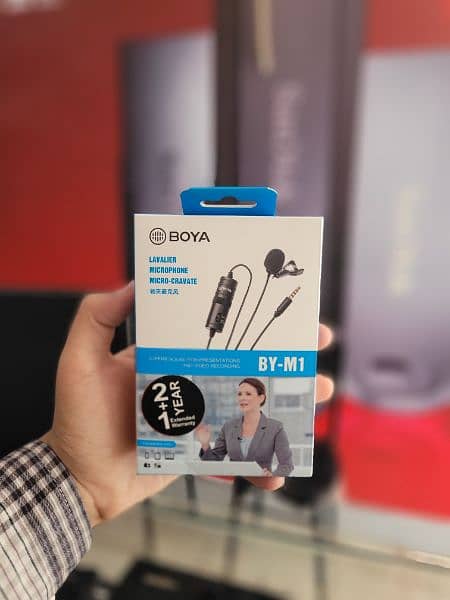 Boya M1 Wired Mic With 3 year warranty 0