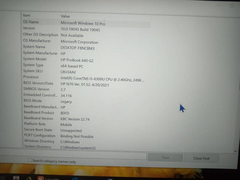 HP Probook 640 G2 9