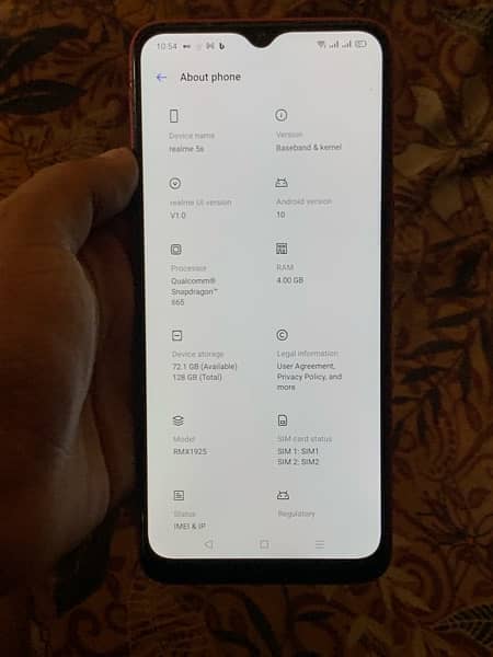 Realme 5s 128Gb Official approved with Box 6