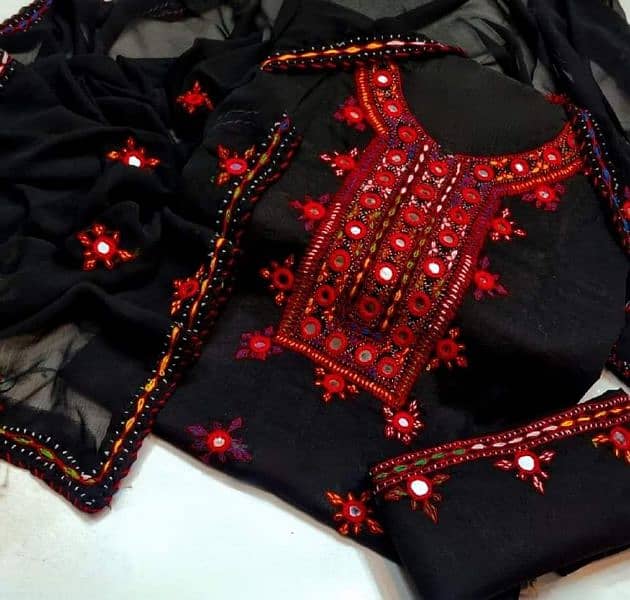 sindhi and balochi embroidery beautiful collection 6