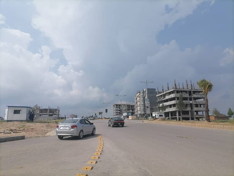10 Marla Commercial Plot. On Main Double Road 5 Available For Sale In Mumtaz City Islamabad. 4