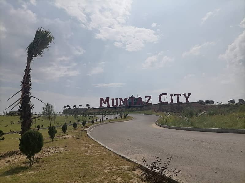 10 Marla Commercial Plot. On Main Double Road 5 Available For Sale In Mumtaz City Islamabad. 5