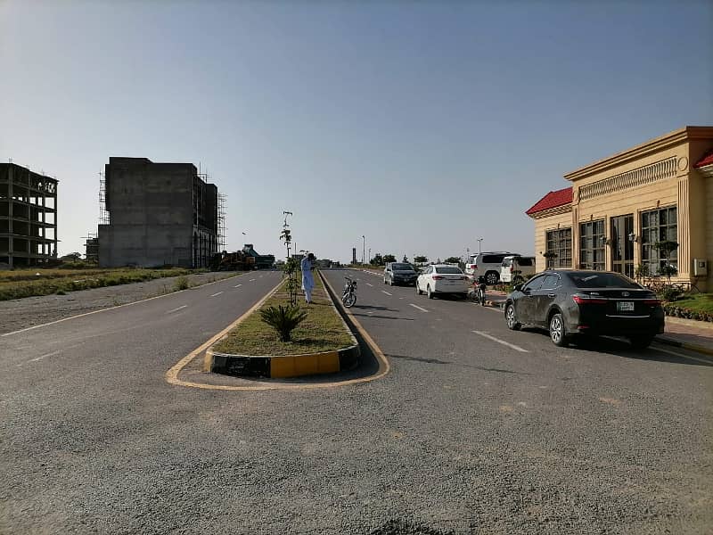 10 Marla Commercial Plot. On Main Double Road 5 Available For Sale In Mumtaz City Islamabad. 8