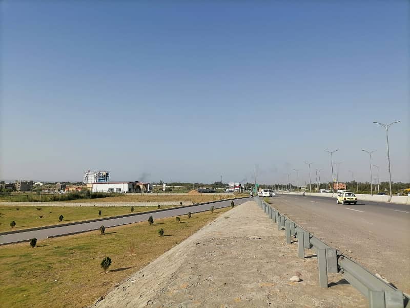10 Marla Commercial Plot. On Main Double Road 5 Available For Sale In Mumtaz City Islamabad. 12
