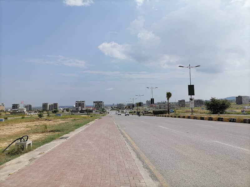 10 Marla Commercial Plot. On Main Double Road 5 Available For Sale In Mumtaz City Islamabad. 18