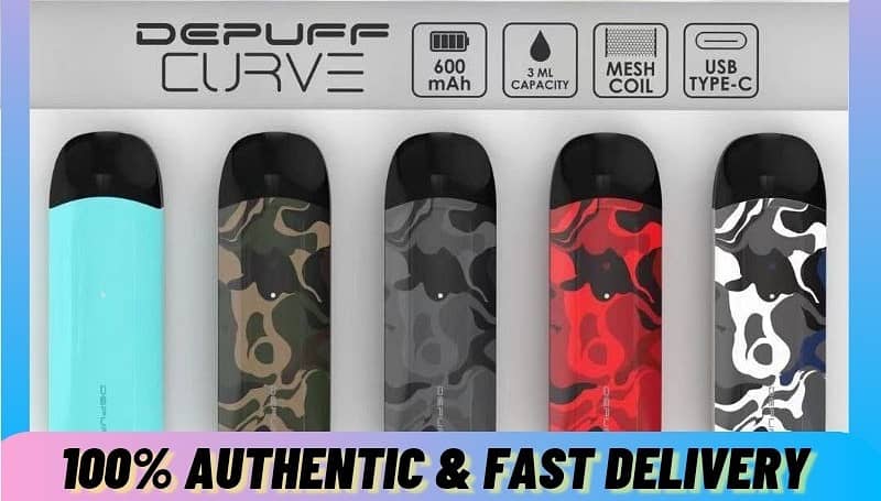 Depuff Bold | Depuff Curve Vape Pod Mod Flavours Disposable Available 0