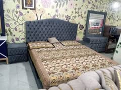 bed set/cousion bed/bedroom furniture/kingsize bed/double bed/dressing 0