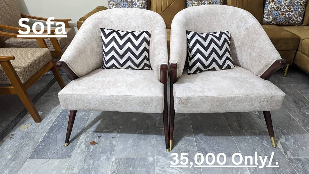 Wooden Sofa/L Shape Sofa Set/ottoman stool/Ottoman pouffes/Turkish Bed 9