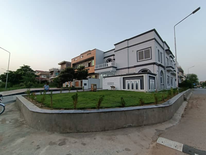 Brand New, 35x70,Double Road Corner House for Sale with 6 Bedrooms in G-13, Islamabad 1
