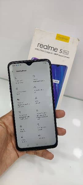 Realme 5 pro 8/128 dual Sim official PTA with empty box available 3