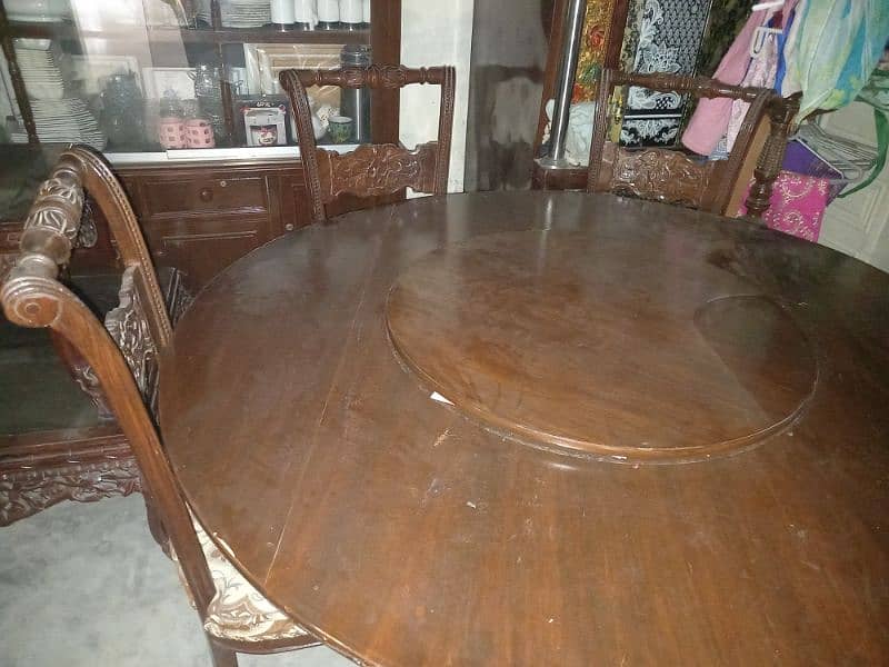 Dining Table with six chair 2