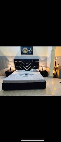 bed set/wooden bed/double bed/sale home Furniture 2