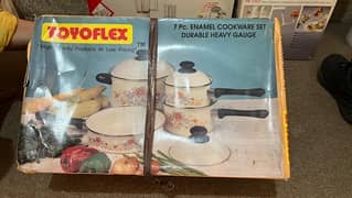 2 sets of  cookware  degchies