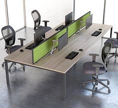 Workstation and Chair , Complete Office Furniture Setup 9