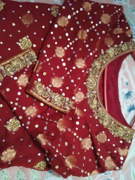 Red Bridal Dress For Wedding Event 5
