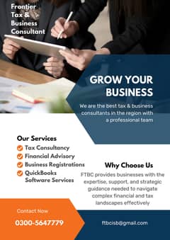 Tax & Business Consultant