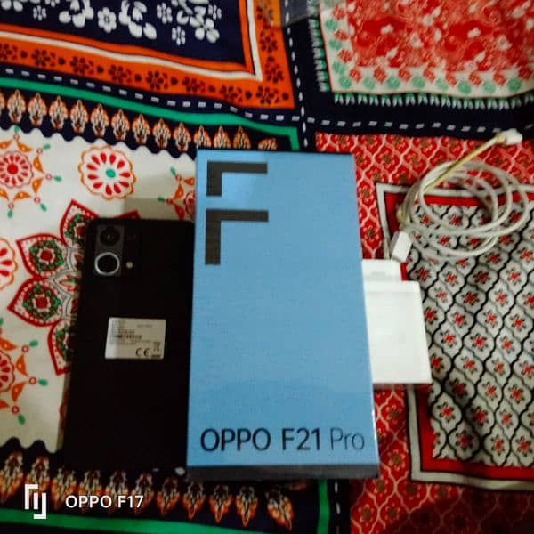 OPPO F21 PRO FOR SALE with box  all accessories 2