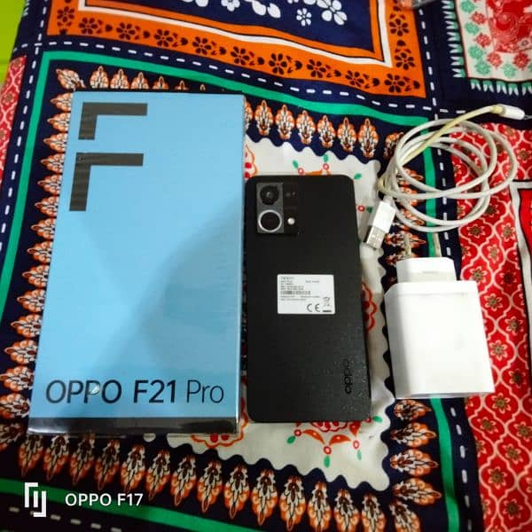 OPPO F21 PRO FOR SALE with box  all accessories 5