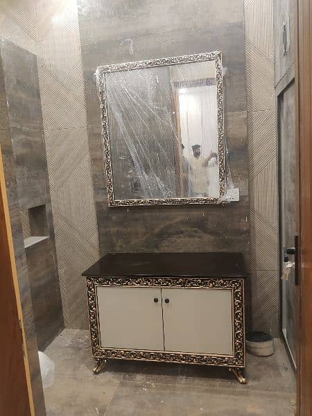 black bathroom vanity/ PVC bathroom vanity/ clovers bathroom vanities 9