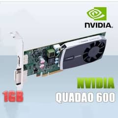 NIVIDIA GRAPHICS CARD QUADRO 600 1GB 128 BITS