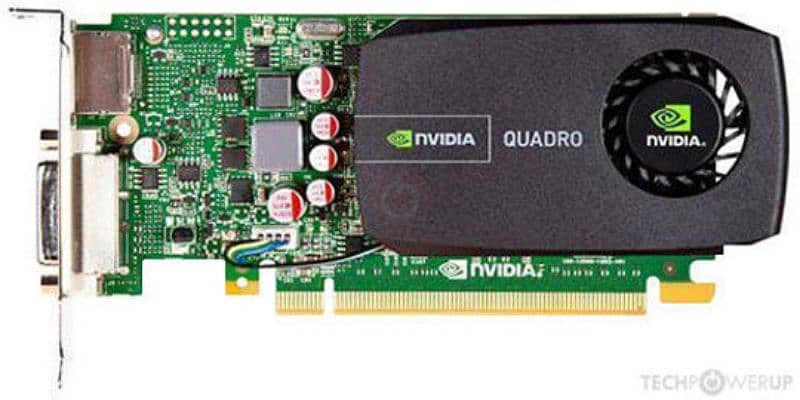 NIVIDIA GRAPHICS CARD QUADRO 600 1GB 128 BITS 2