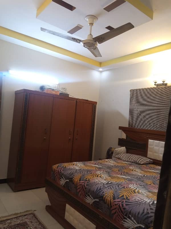 2 Bed 1st Floor West Open Corner Al Ghafoor Regency 11A North Karachi 10