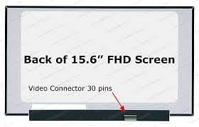 Laptop Screen 15.6"30pin Borderless FHD For All Laptops Brand