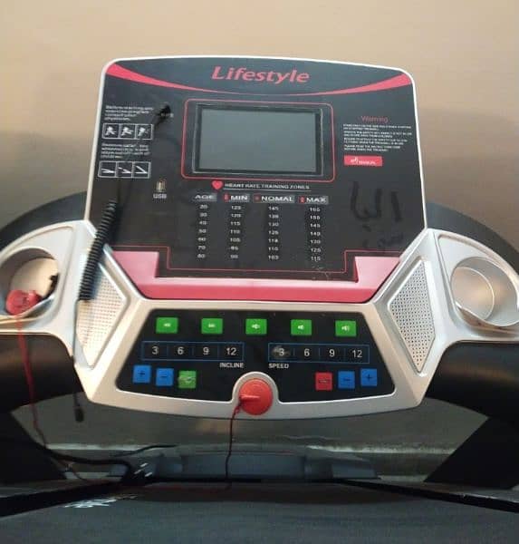 imported electric treadmill exercise machine incline cycle trademil 19