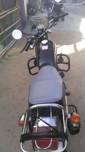 suzuki gn125 original japani bike for sale,karachi registered chassis 3