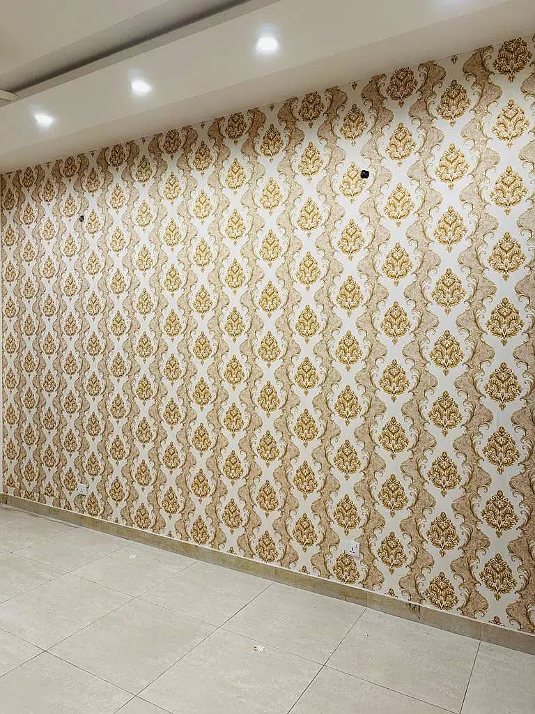 pvc wpc wallpanel /  3dWallpaper / vinyl flooring/ ceiling 5